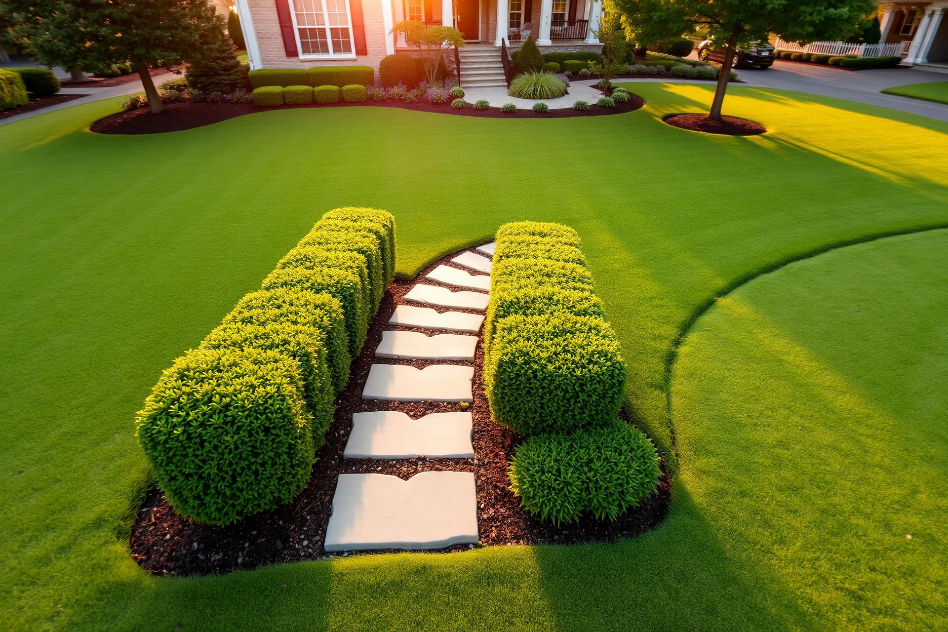 Beautifully landscaped property by Karaki Landscaping